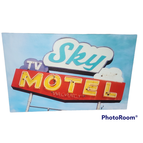 Sky Motel by Danita Delimont - Wrapped Canvas Gallery-Wrapped Canvas Giclée