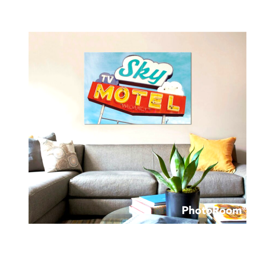 Sky Motel by Danita Delimont - Wrapped Canvas Gallery-Wrapped Canvas Giclée