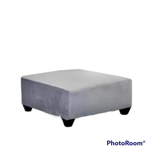 Gray Multifunction Plush Velvet Ottoman Coffee Table Lounger Work Station  Brand New  Retail $569.99