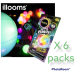 Illooms LED Light up punch party balloons 6 pack Sleepover Fun