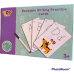 Dry erase reusable writing practice cards with easy clean up non toxic dry erase markerss 