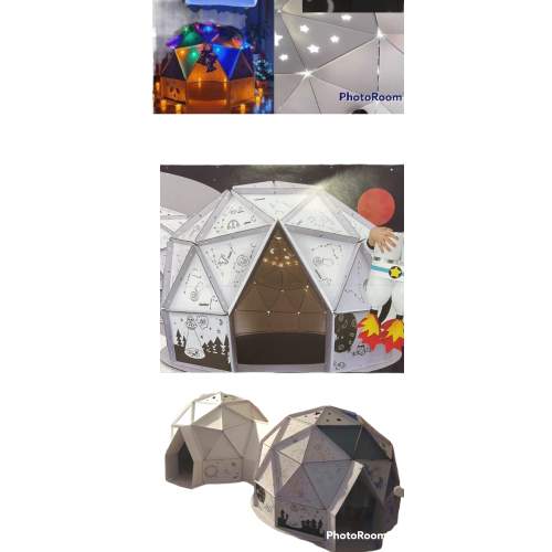 SPACE IGLOO SUMMER FUN KIDS DIY BUILDABLE FORT CAMPING SPACE IGLOO 