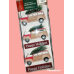 3 pack Vintage Memories Christmas Reminiscent Ornaments  Brand New