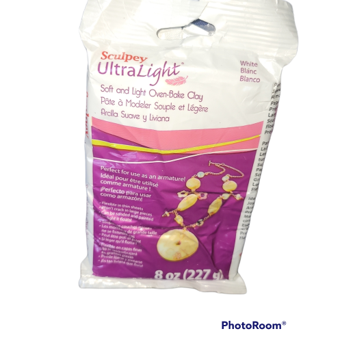 Sculpey Ultra Light Polymer Clay- 8oz soft and light oven bake clay