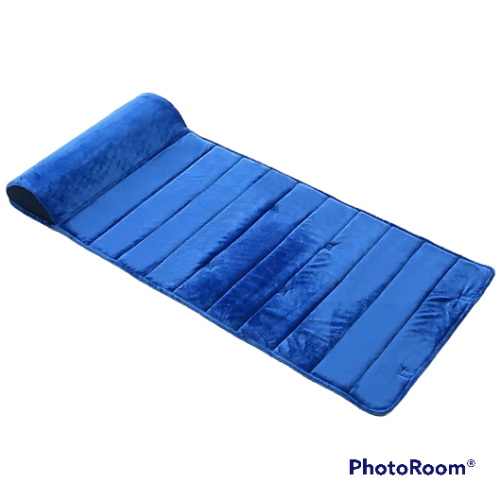 My First Memory Foam Toddler Nap Mat  Blue   Super soft plush velvet  Therapeutic support memory foam  New damaged packaging   https://www.bedbathandbeyond.com/store/product/my-first-toddler-nap-mat-in-blue/1043231201