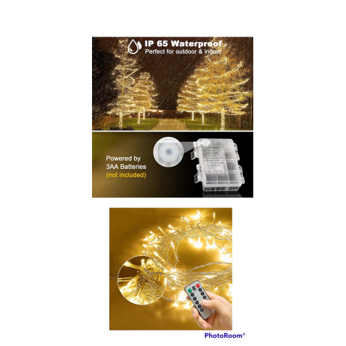 KPafory indoor and outdoor battery powered string lights- Brighten and embellish your life!