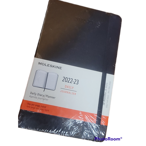 Moleskin daily diary planner 18 months 7/2022 - 12/2023  Organization Stickers  Bulletpoint Journaling   Brand New  Retail $29.99