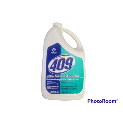 CONCENTRATED - 409 cleaner degreaser disinfectant one gallon clorox commercial solution