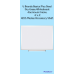 U Brands Basics Plus Steel Dry-Erase Whiteboard Aluminum Frame 4' x 3' 072U00-01