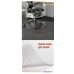 Moderate Use Studded Chair Mat for Low Pile Carpet 45 x 53, Wide Lipped, Clear