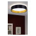 Newville 1 - Light 16'' Shaded Drum LED Flush Mount