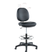 Alera ALEIN4616 Alera Interval Series Swivel Task Stool, Pvc-Free Faux Leather, Black