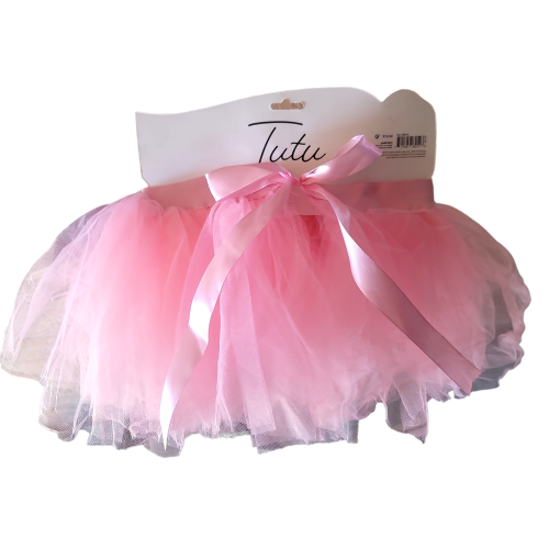 Tutu adult 1 size fits all tie back pink extra fluffy BRAND NEW