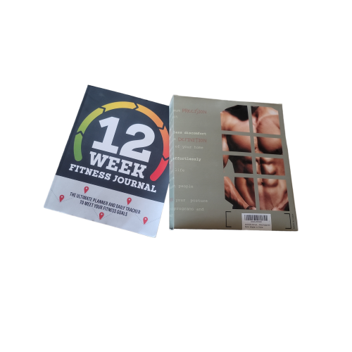 EMS Muscle Stimulator and 12 Week Fitness Journal Bundle