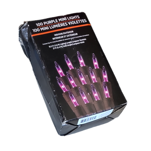 100 purple Mini lights Brand new