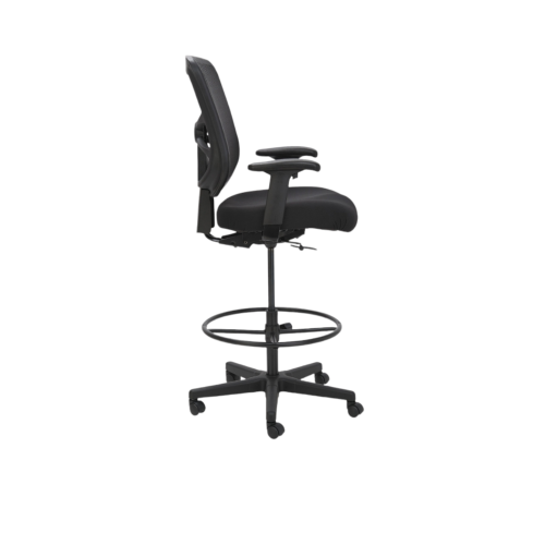 Alera ALEEL4614 Elusion Series Mesh Office Chair, Black