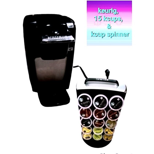 Keurig, kcups, & kcup spinner